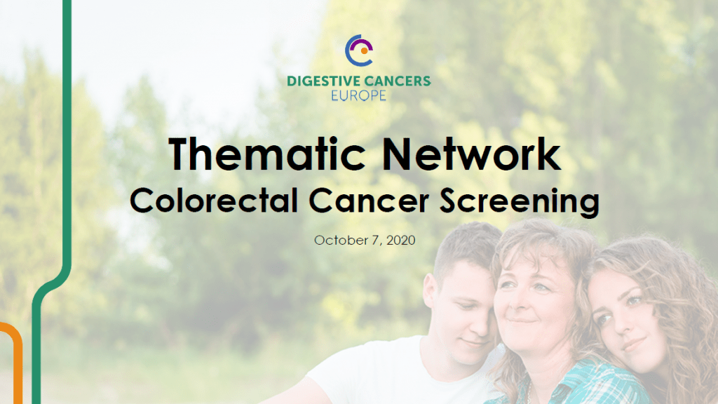 Thematic Network Colorectal Cancer Screening