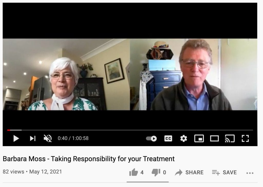 Taking Responsibility for Your Treatment - Inspiration from the UK
