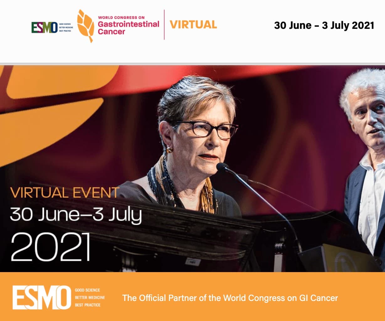 DiCE participates at 2021 ESMO-GI