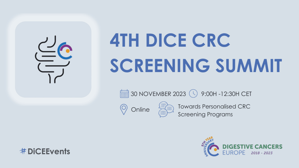 4th DiCE CRC screening summit